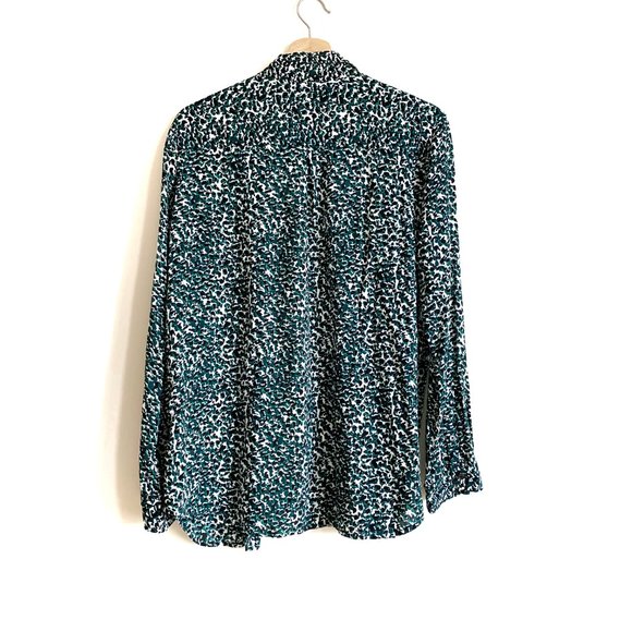 Aritzia | Babaton Pattern Button Up Blouse - Picture 4 of 10